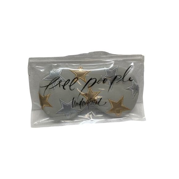 NWT Free People x Understated Leather Starry Eyed Cooling Travel Eye Mask - Picture 1 of 4